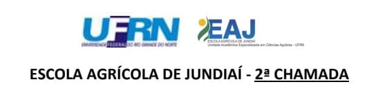 Escola Agrícola de Jundiaí, da UFRN, divulga 2ª chamada para cursos técnicos