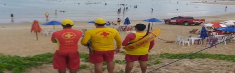 Bombeiros realizaram 7 salvamentos aquáticos durante o período de carnaval no RN
