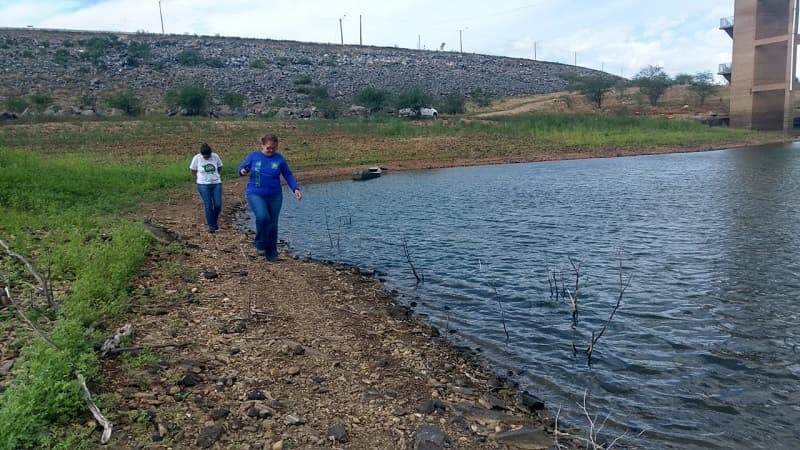 Fiscalização do Idema averigua mortandade de vários peixes na Barragem Armando Ribeiro Gonçalves