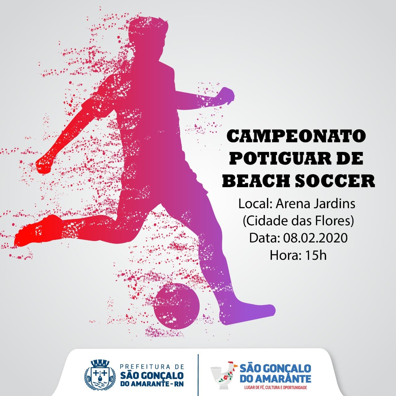 São Gonçalo do Amarante sedia Campeonato Potiguar de Beach Soccer