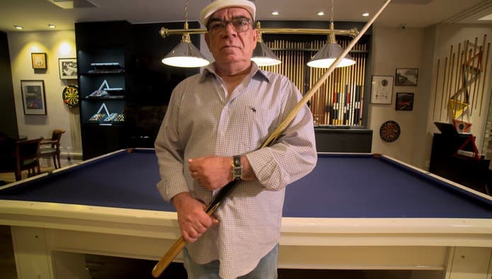 Morre Rui Chapéu, lenda da sinuca brasileira
