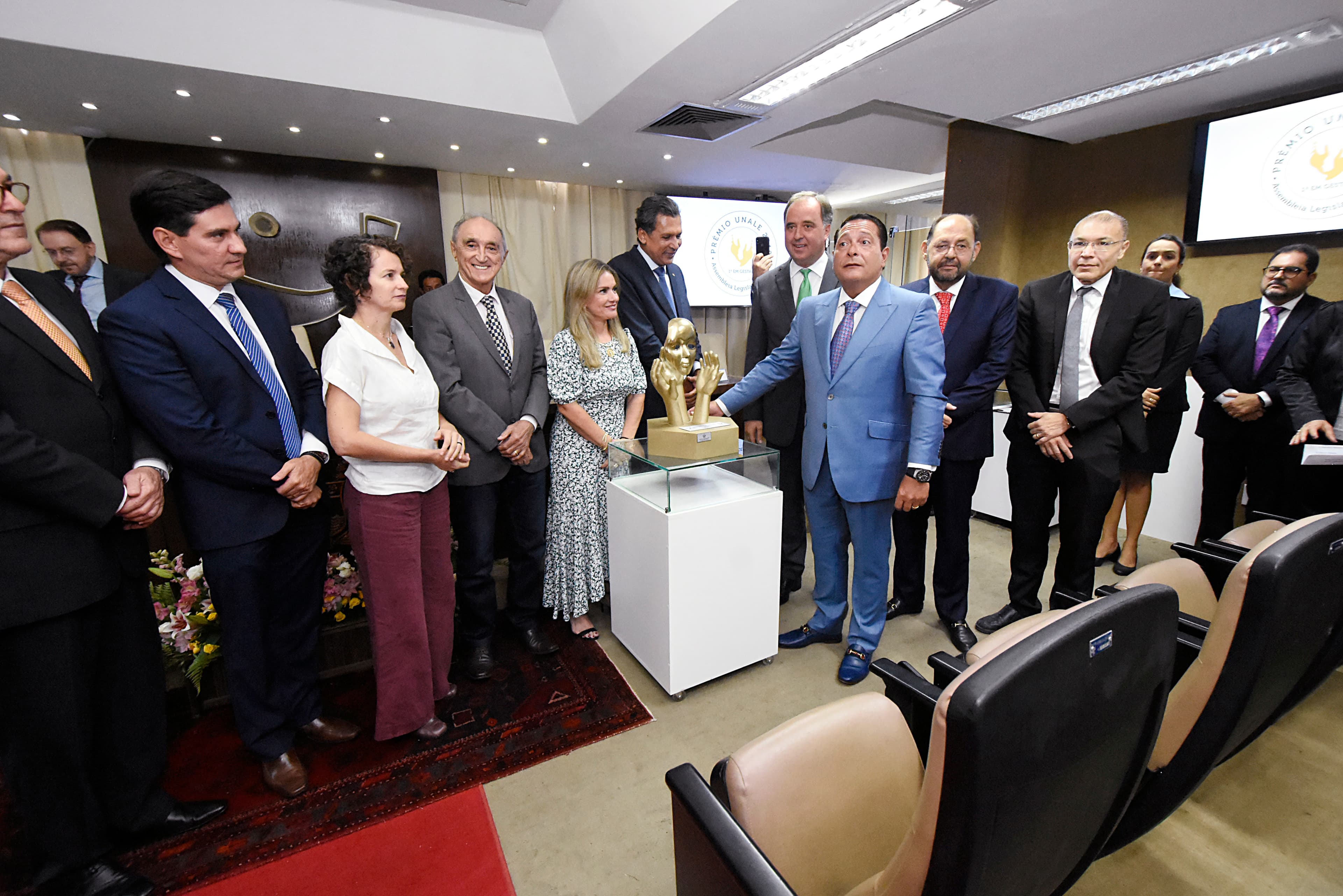 FOTOS: Assembleia Legislativa do RN recebe prêmio de 1º lugar em gestão conferido pela Unale