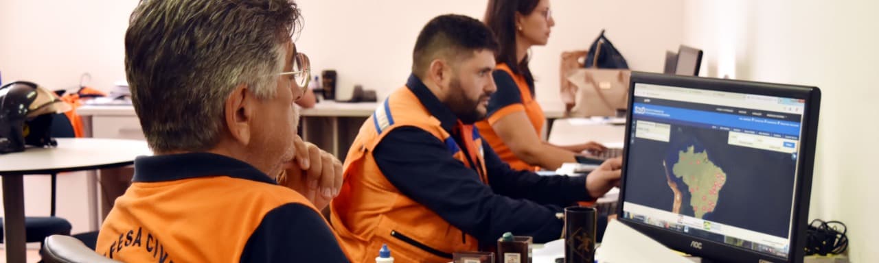 Defesa Civil Estadual alerta para chuvas intensas nas próximas horas