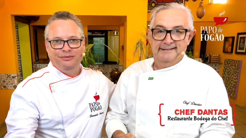 Programa Papo de Fogão recebe o chef Dantas, da Bodega do Chef