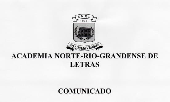 Academia Norte-Rio-Grandense de Letras suspende atividades em razão do coronavírus