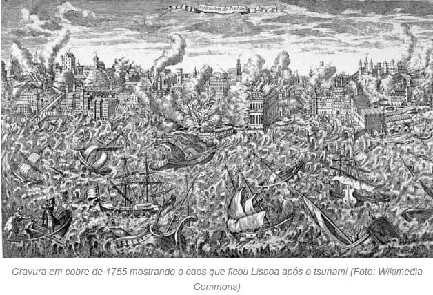 Tsunami que devastou Portugal em 1755 chegou ao Brasil no Nordeste, conclui estudo