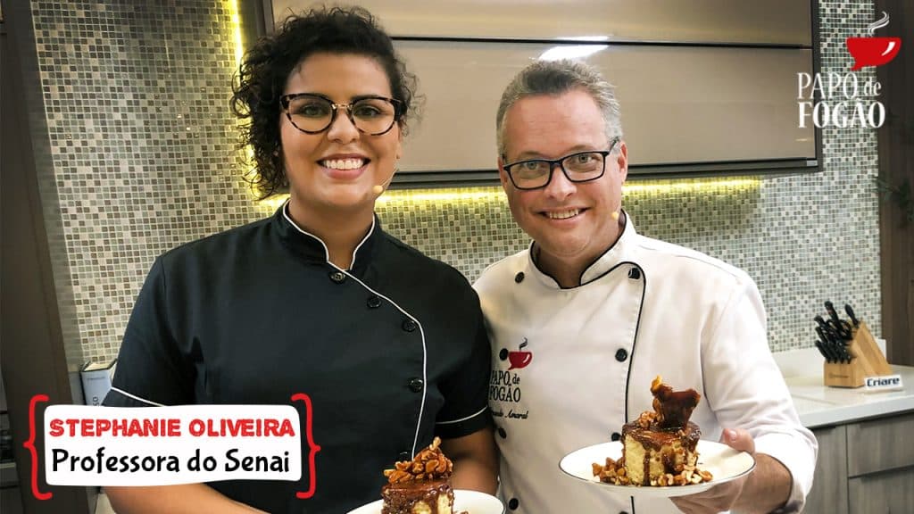 Programa Papo de Fogão deste sábado (18) recebe a professora do Senai Stephanie Oliveira
