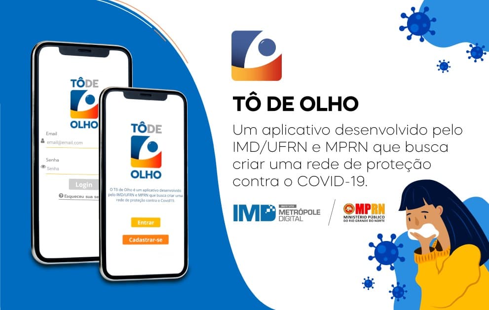 MPRN e IMD lançam aplicativo para ajudar governo a evitar aglomerações durante isolamento social