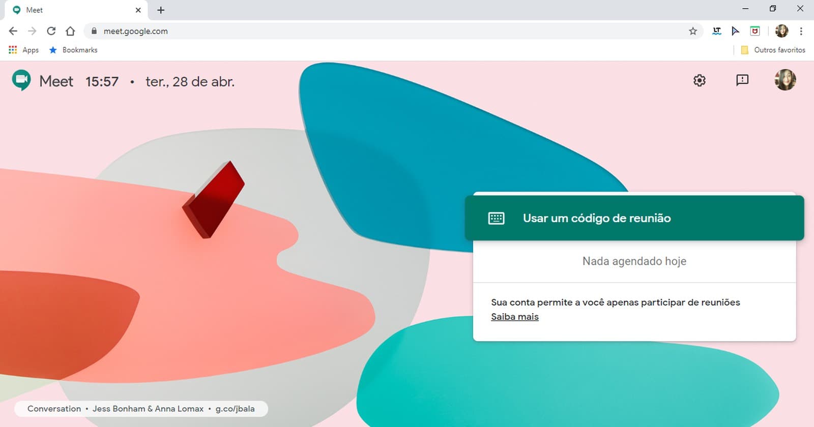 Google libera grátis app de reunião online com até 100 pessoas