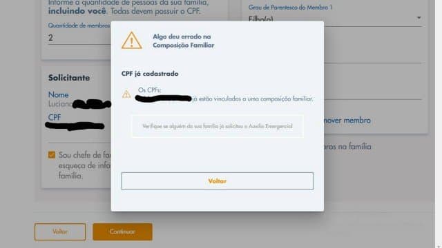 ‘CPF já cadastrado': candidatos acusam erro em ferramenta para pedir auxílio emergencial