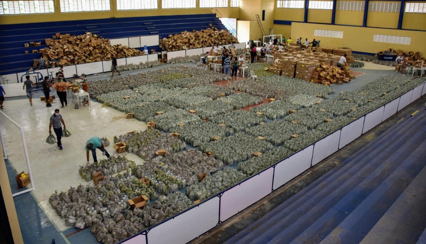 FOTOS: 15 mil kits de higiene pessoal e limpeza serão distribuídos em São Gonçalo do Amarante