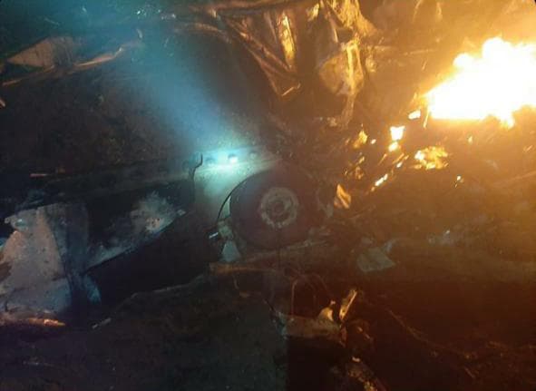 Dois médicos, enfermeira e piloto morrem em queda de avião de pequeno porte no Ceará