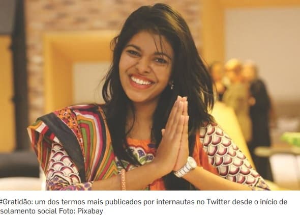 ‘Gratidão' e ‘vamos superar' são as expressões mais usadas no Twitter desde início da pandemia