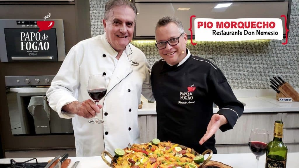 O Papo de Fogão deste sábado será com Pio Morquecho do restaurante Don Nemesio