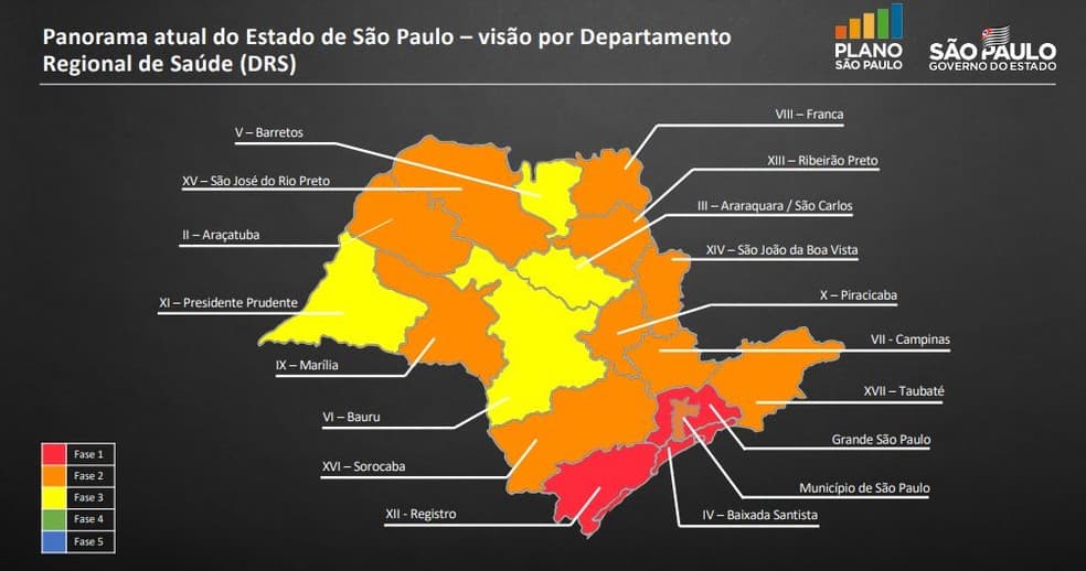Doria cede e Grande SP terá ‘microrregiões' para flexibilização