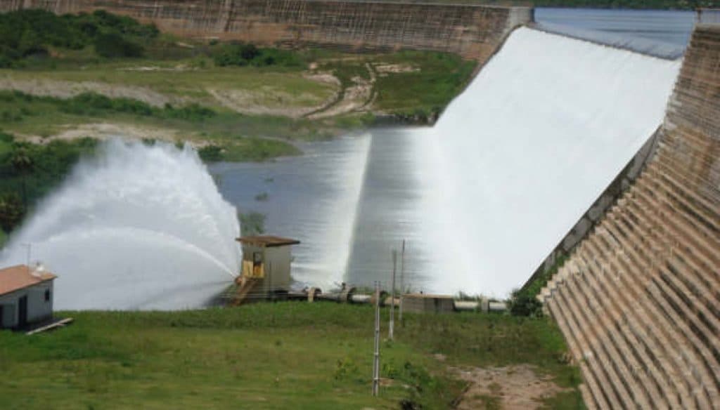 Barragem Armando Ribeiro com 64% de capacidade e reservatórios acima da média no RN
