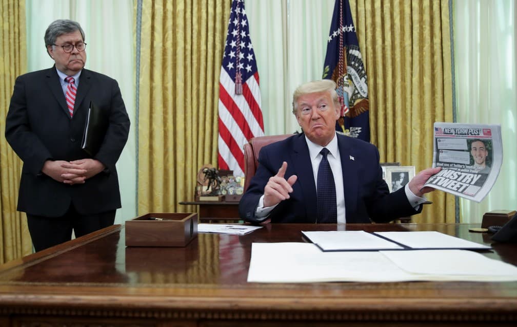 Trump edita decreto que regula redes sociais nos Estados Unidos