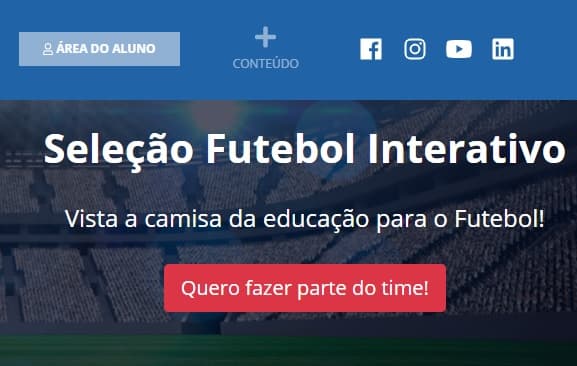 Futebol Interativo do Instituto Metrópole Digital oferece vagas para novos membros