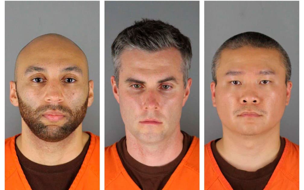 Juiz define fiança para três dos policiais acusados por assassinato de George Floyd: US$ 1 milhão