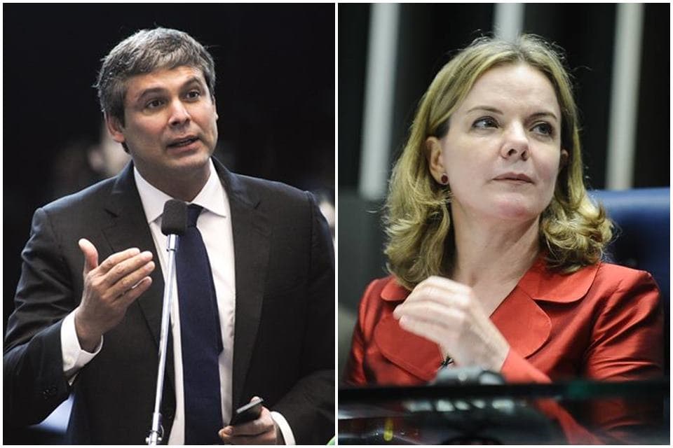Lindbergh Farias e Gleisi Hoffmann procuram apartamento para morar no Rio em rua que possui segurança armada, destaca colunista