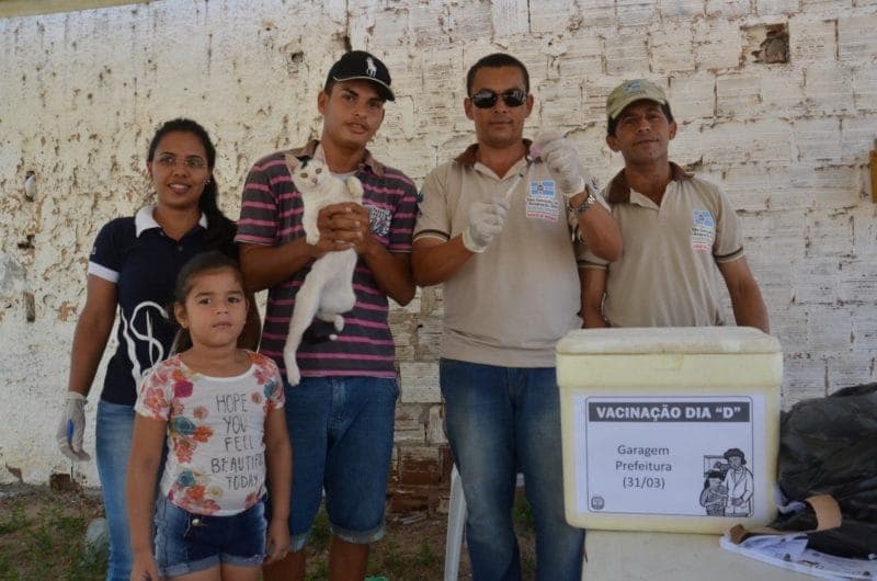 Prefeitura de São Gonçalo do Amarante inicia campanha de vacinação antirrábica para cães e gatos na segunda