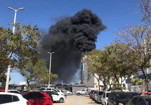 Incêndio em hospital do DF faz pacientes serem retirados às pressas