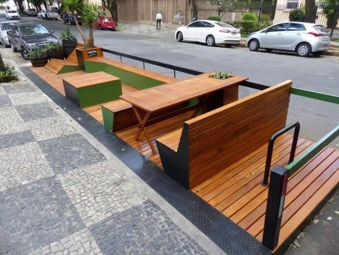 Decreto regulamenta instalação de parklets em Natal