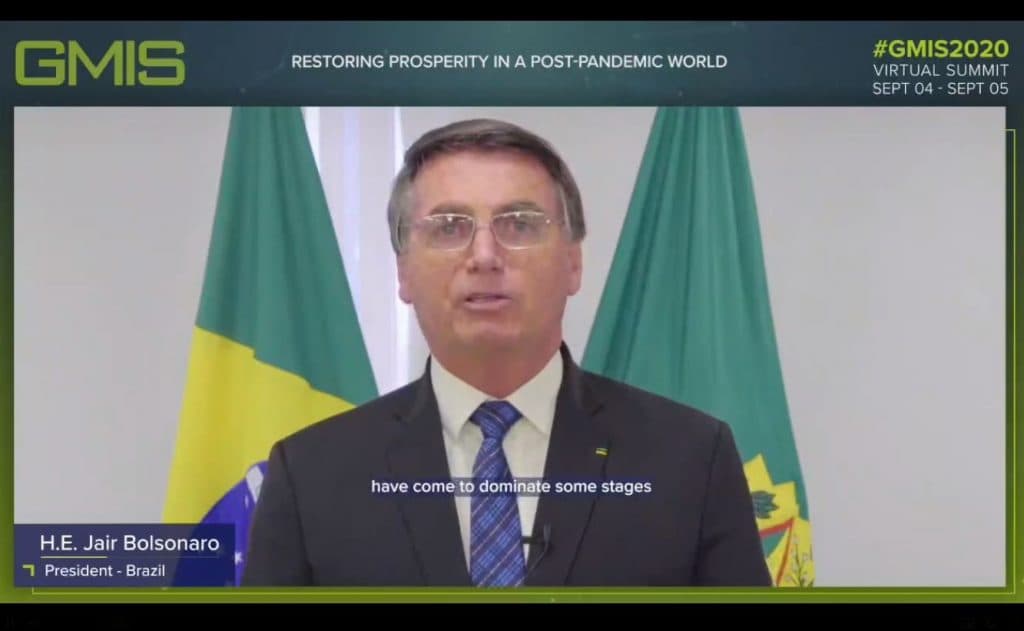 Em fórum da ONU, Bolsonaro critica ‘domínio' de ‘certas regiões' na produção de insumos contra Covid-19
