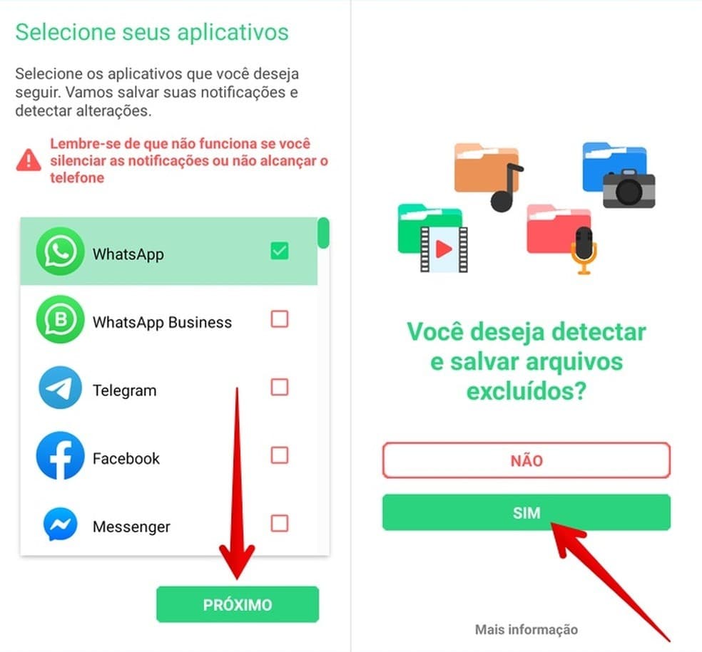 Aplicativos deixam ler mensagens apagadas do WhatsApp; não só texto, mas mídia como áudios, fotos e vídeos