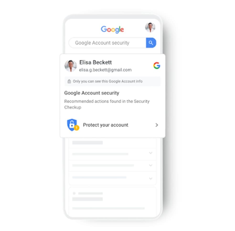 Google cria alerta para avisar se sua conta está em perigo