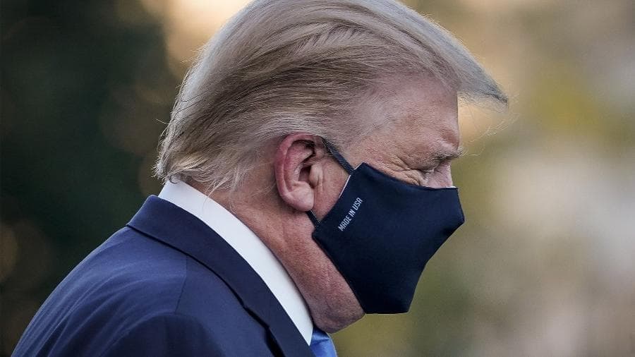 Trump diz que terá alta do hospital hoje e pede: ‘Não tenham medo da covid'