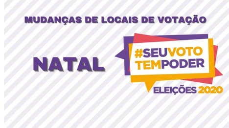 ATENÇÃO, ELEITOR DE NATAL: TRE-RN informa mudanças em locais de votação