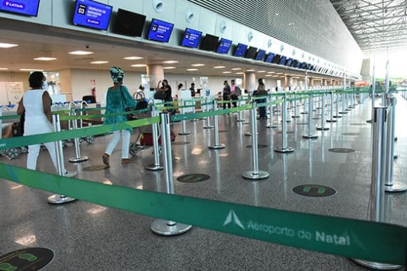 Fluxo no Aeroporto Aluízio Alves supera 110 mil passageiros em outubro