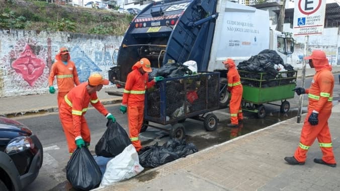 Coleta de lixo em Natal tem horário especial no feriado de Ano Novo