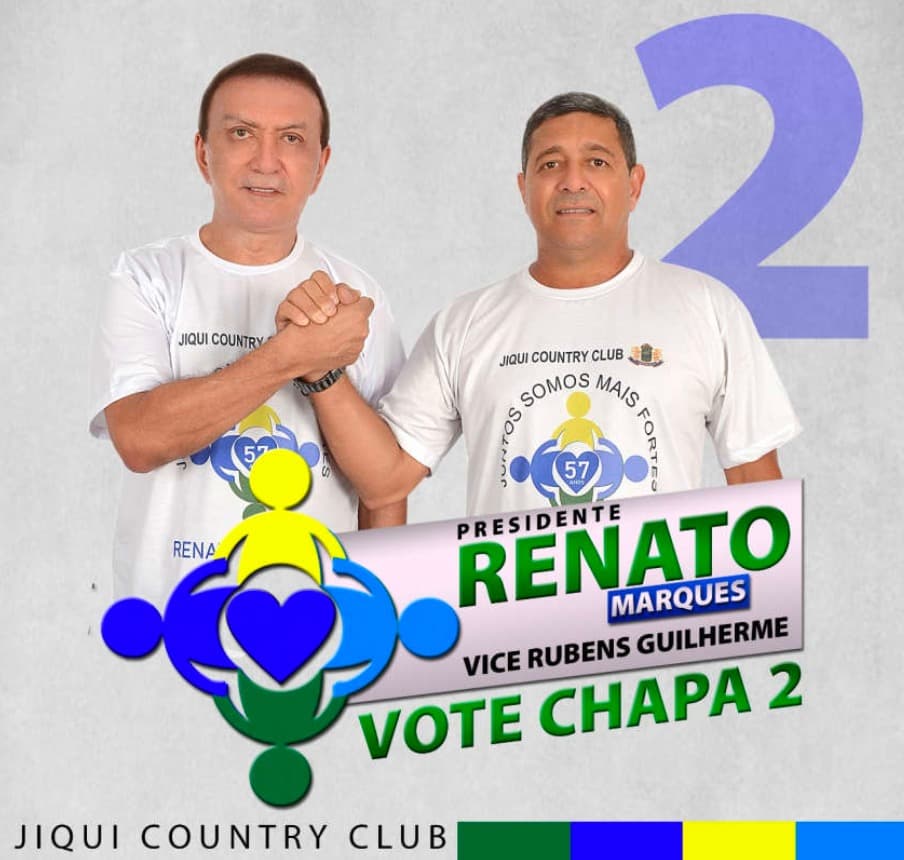 Chapa 2 é favorita para vencer eleição no Jiqui Country Club no próximo domingo