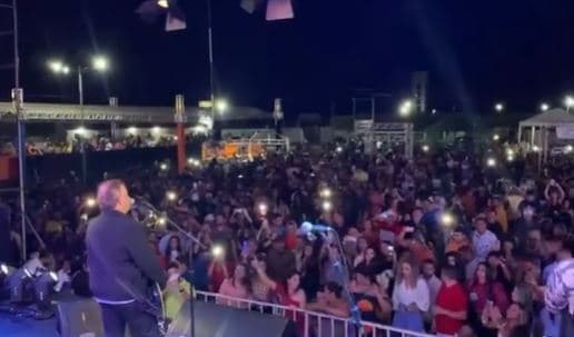 Amado Batista é diagnosticado com covid-19; Cantor fez show no RN nove dias antes de testar positivo