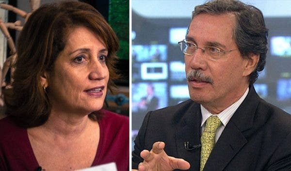 Globo reduz jornada e salários dos colunistas Merval Pereira e Miriam Leitão