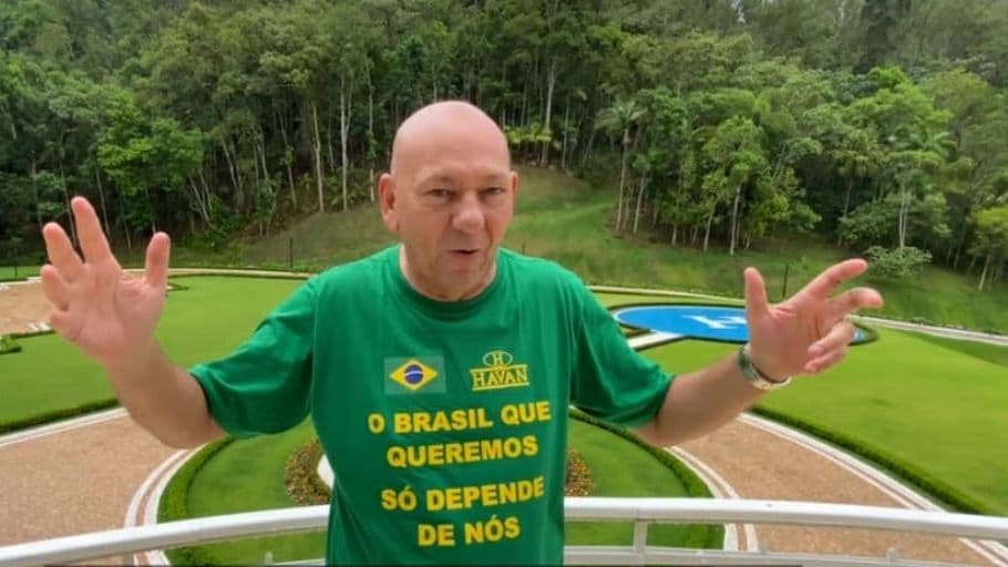 Empresário Luciano Hang é internado com Covid-19 em São Paulo