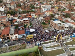 VÍDEO/FOTO: Mãe Luiza tem aglomerações durante réveillon