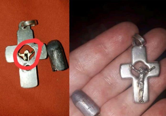 Crucifixo salva menino de bala perdida: “Milagre de Ano Novo”