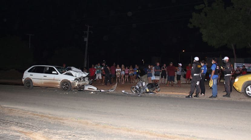 ACIDENTE: Homem morre em colisão entre carro e moto na RN-117