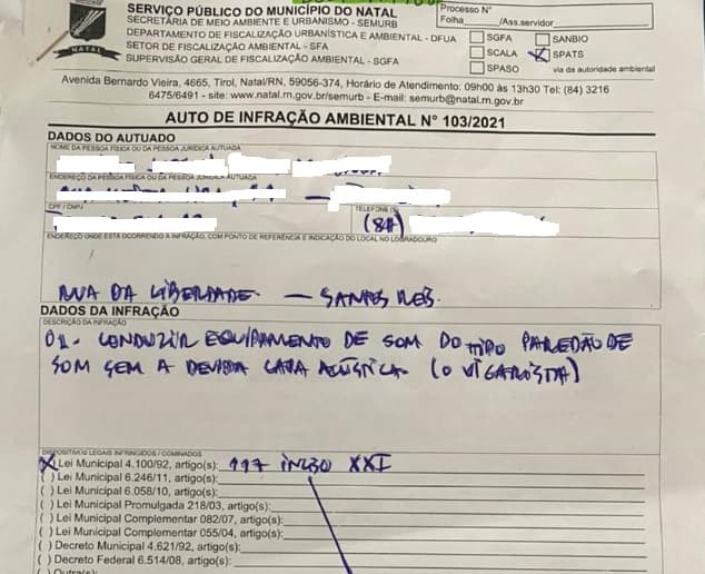 Proprietários de sons automotivos em Natal reclamam de perseguição da Semurb e apontam lei defasada em fiscalização de capa acústica