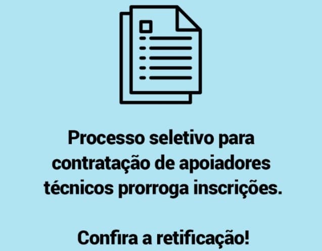 Processo seletivo para contratação de apoiadores técnicos de Saúde do RN prorroga inscrições