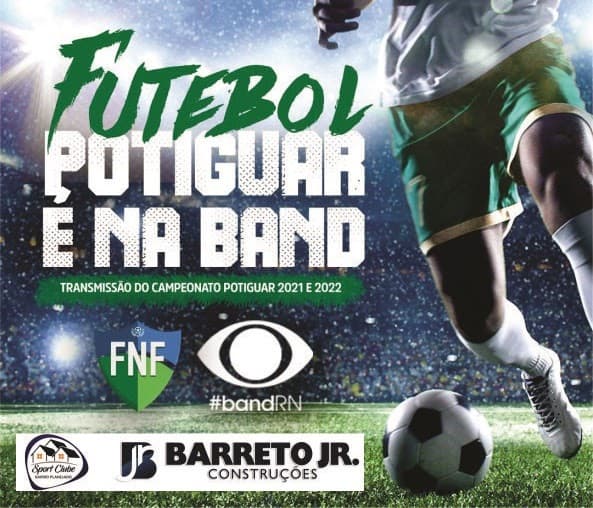 Barreto Jr. Construções patrocina Campeonato Potiguar de Futebol 2021