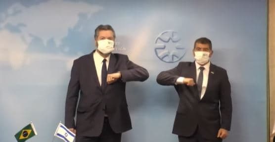 Brasil e Israel assinam acordo de cooperação para conter pandemia