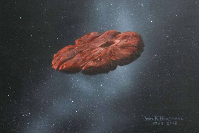 Oumuamua: cientistas têm nova teoria sobre objeto interestelar misterioso antes visto como cometa