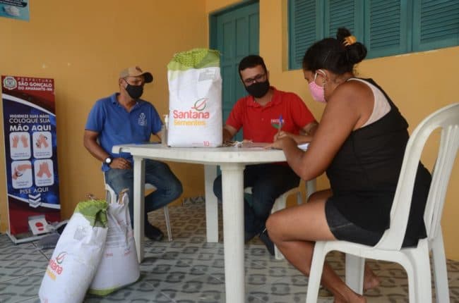 Agricultura: Em parceria com a Emater, Prefeitura São Gonçalo inicia distribuição de sementes no município