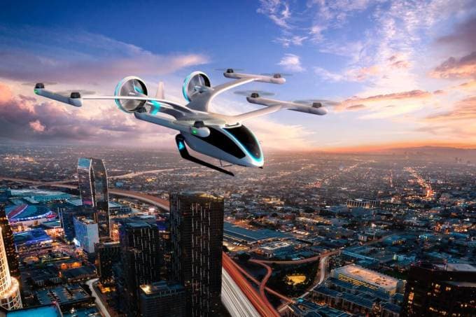 Embraer fará teste de carro voador em tamanho real ainda neste ano