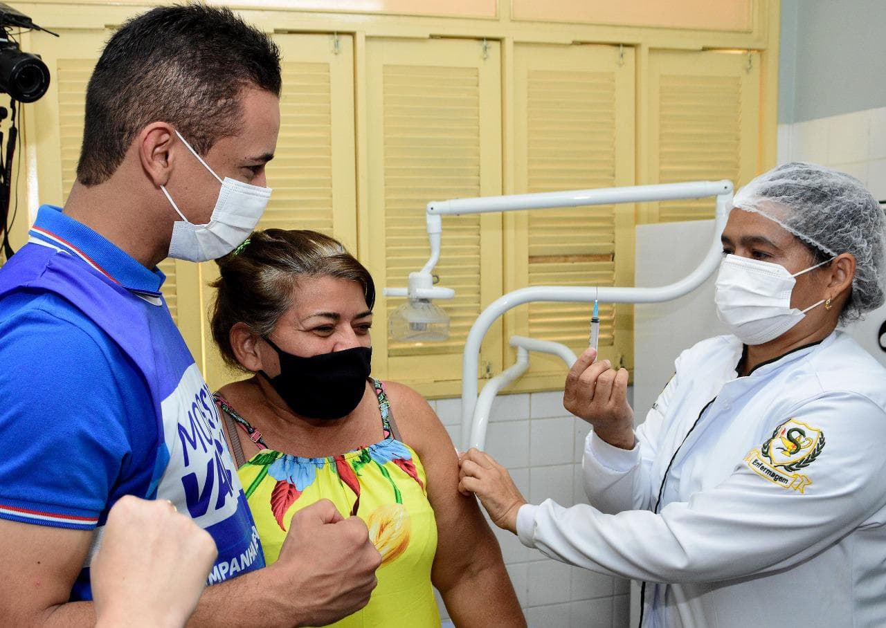 EXEMPLO PARA O RN: Mossoró está vacinando 55+ e já atinge 120 mil doses aplicadas no total