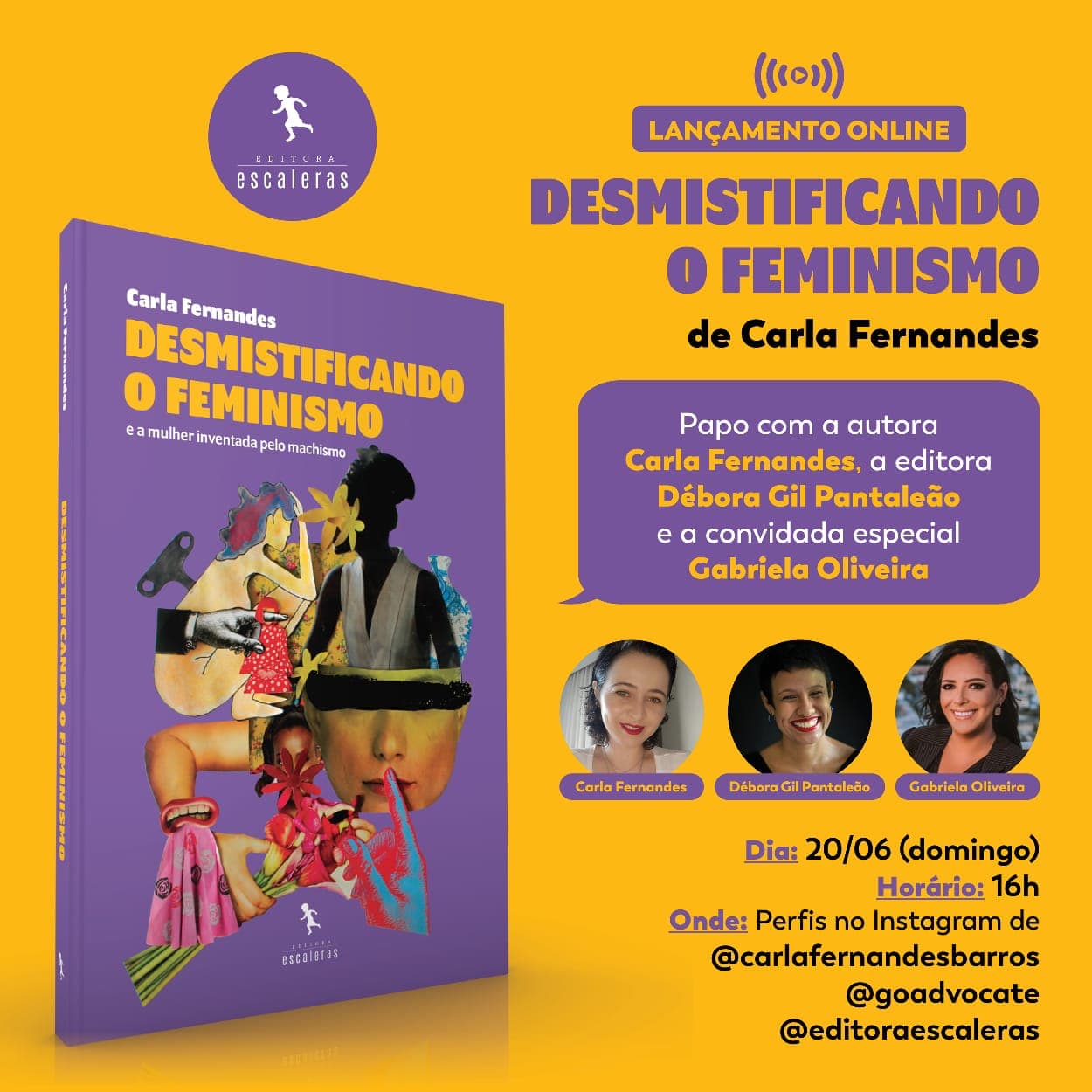 Autora potiguar lança o seu primeiro livro no gênero ensaio sobre feminismo